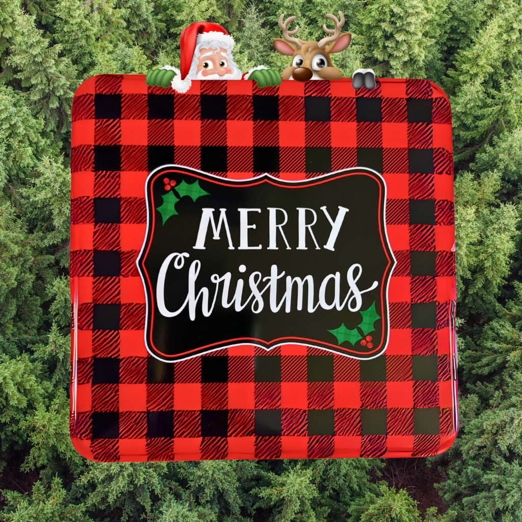 Christmas 1-lb tin